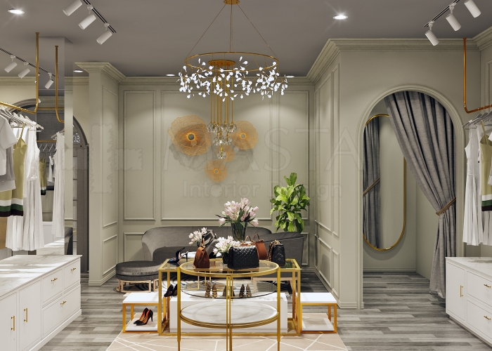 THIẾT KẾ SHOP THỜI TRANG KAMELI - BOUTIQUE